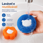 LavaPet Clean - Esponja Removedora de Pelos e Fiapos