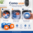 LavaPet Clean - Esponja Removedora de Pelos e Fiapos