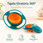 Tigela GiroKids 360° Antiderramamento