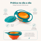 Tigela GiroKids 360° Antiderramamento