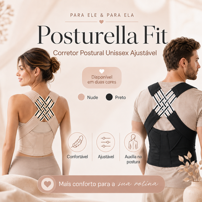 Posturella Fit - Corretor Postural Ajustável