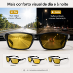 Kit VisionDrive 3 em 1 — Óculos Anti-Reflexo Polarizado para Direção