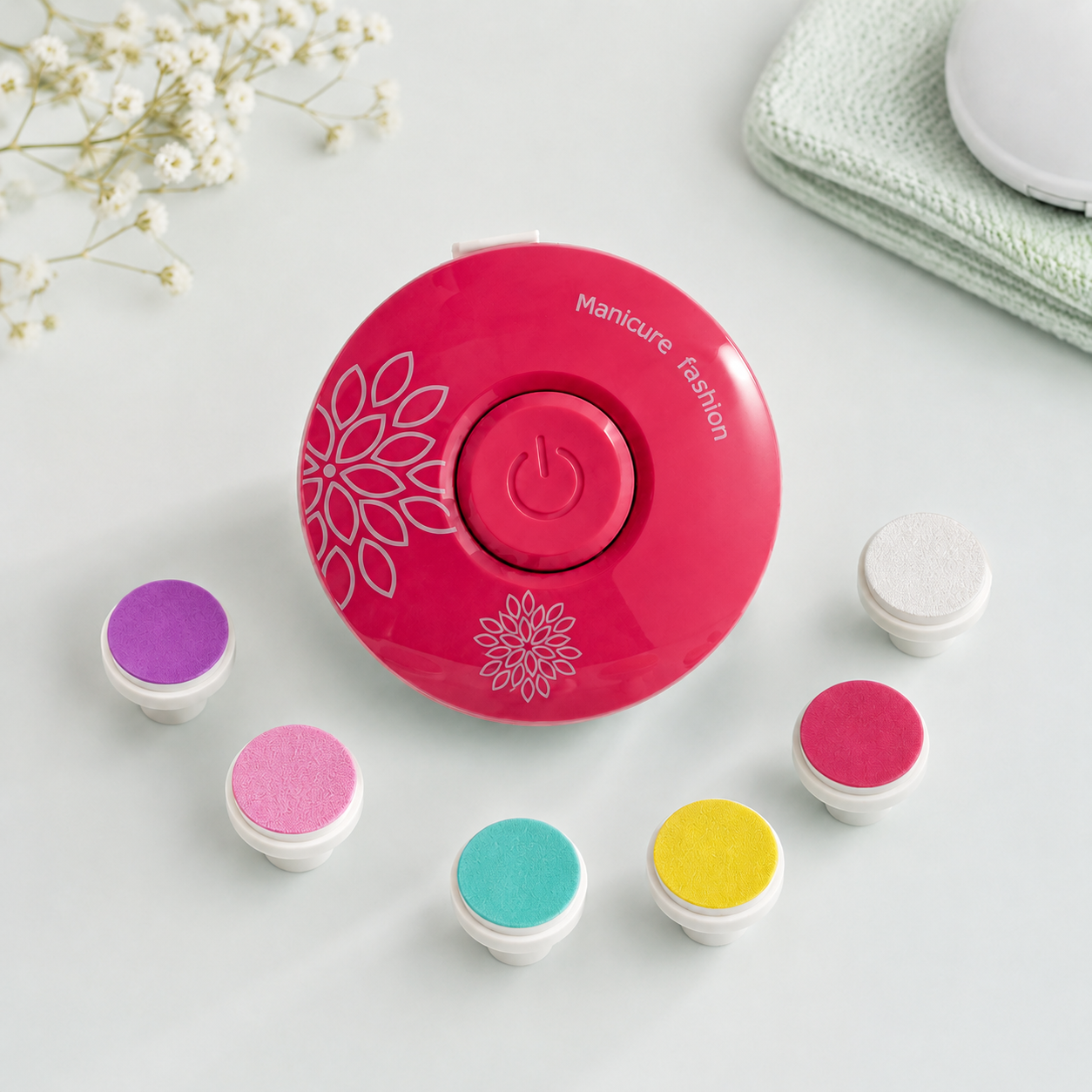 BabyNail Care – Aparador Elétrico de Unhas para Bebês