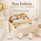 Rose Land — A nécessaire que acaba com a bagunça da maquiagem dentro da bolsa