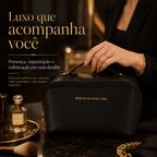 Rose Land — A nécessaire que acaba com a bagunça da maquiagem dentro da bolsa