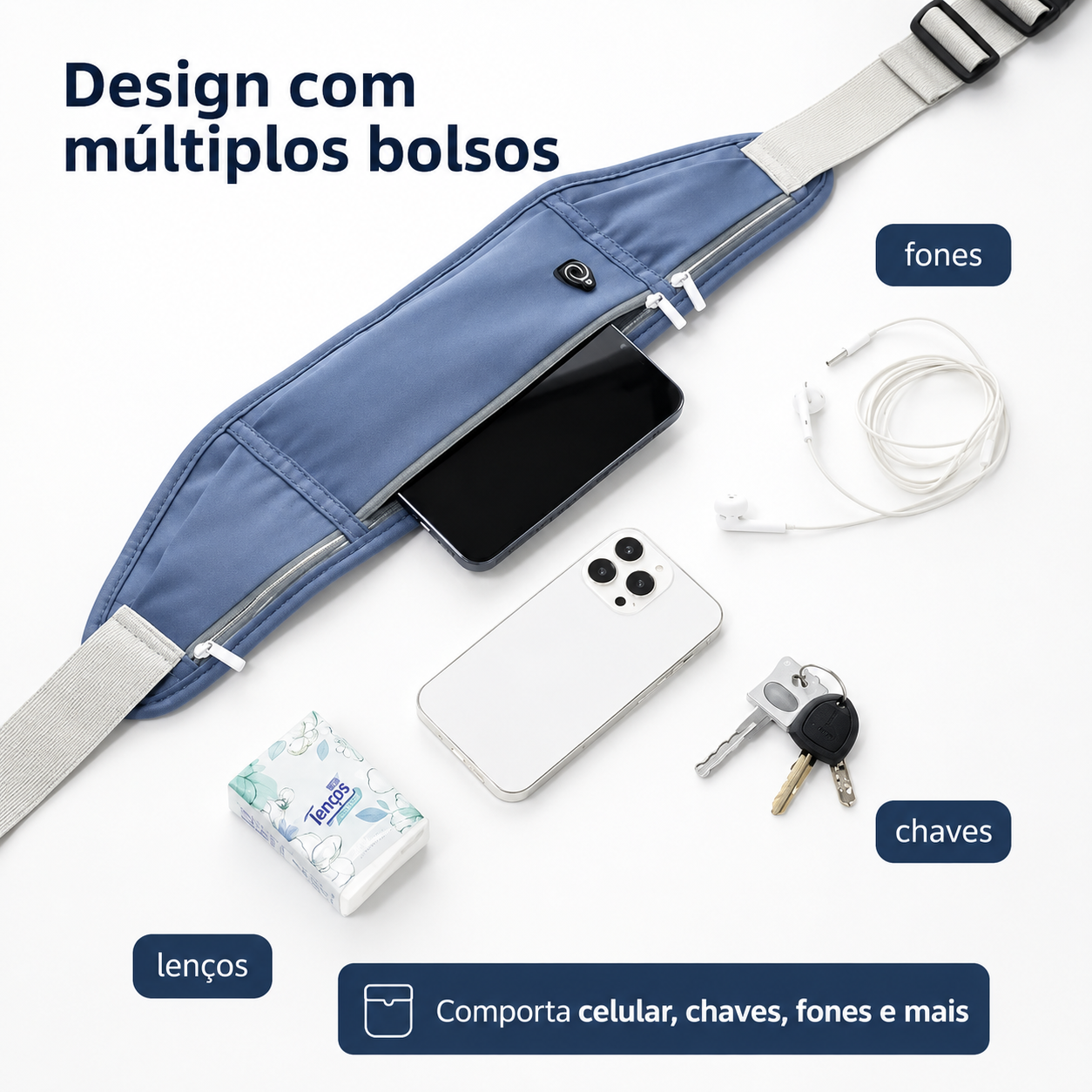 RunPocket™ – Cinto Esportivo para Corrida