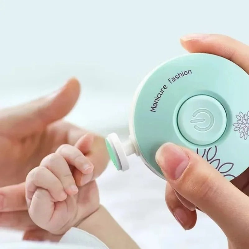 BabyNail Care – Aparador Elétrico de Unhas para Bebês
