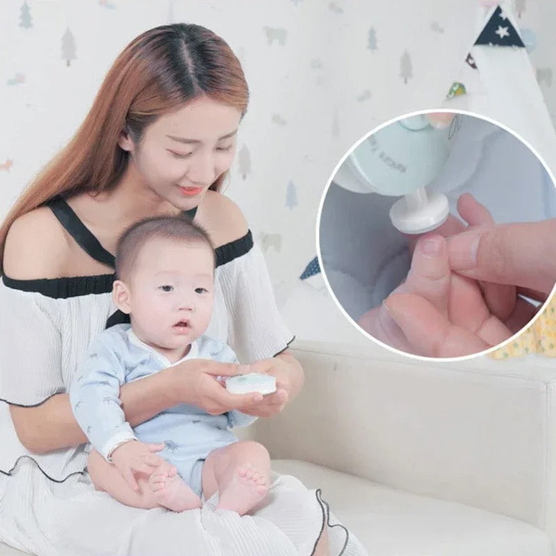 BabyNail Care – Aparador Elétrico de Unhas para Bebês